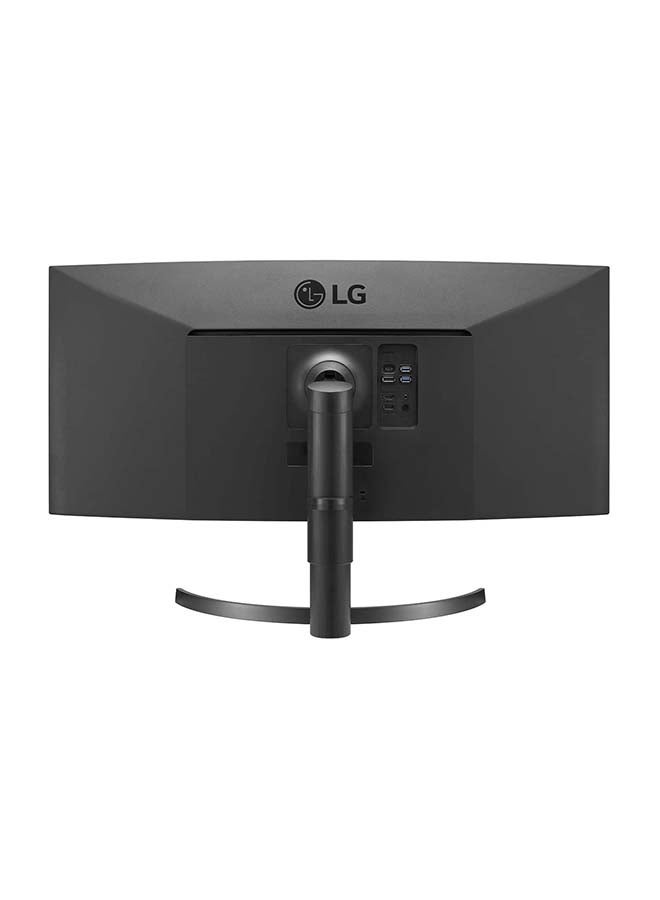 LG - 35 inch Curved UltraWide Monitor QHD (3440x1440)/ HDR 10/ 100Hz/ AMD FreeSync/ USB Type-C/ OnScreen Control/ Flicker Safe/ Speakers 35WN75C Black - Image 1