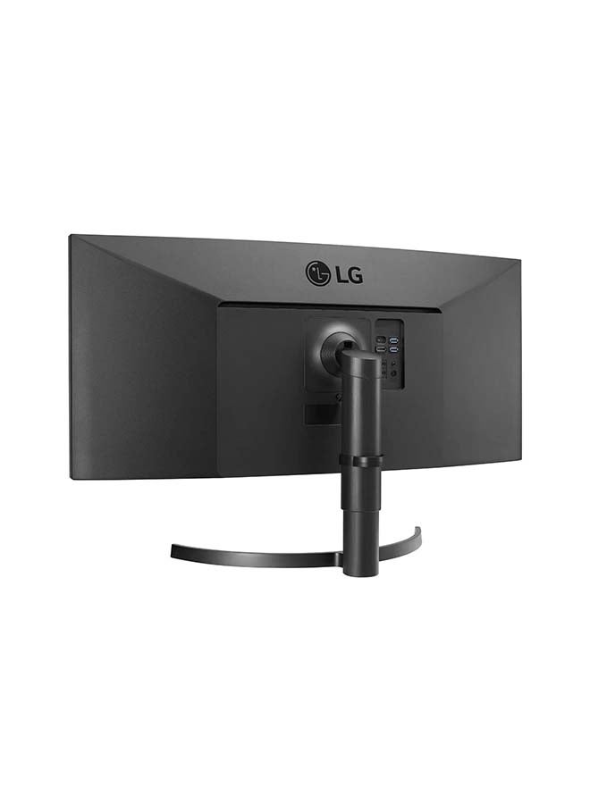 LG - 35 inch Curved UltraWide Monitor QHD (3440x1440)/ HDR 10/ 100Hz/ AMD FreeSync/ USB Type-C/ OnScreen Control/ Flicker Safe/ Speakers 35WN75C Black - Image 1