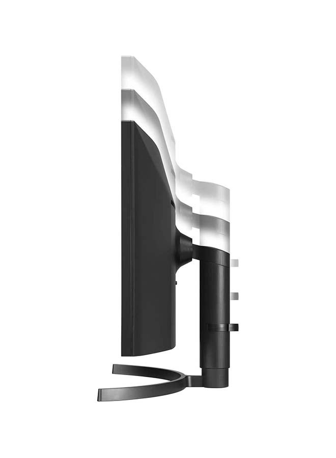 LG - 35 inch Curved UltraWide Monitor QHD (3440x1440)/ HDR 10/ 100Hz/ AMD FreeSync/ USB Type-C/ OnScreen Control/ Flicker Safe/ Speakers 35WN75C Black - Image 1