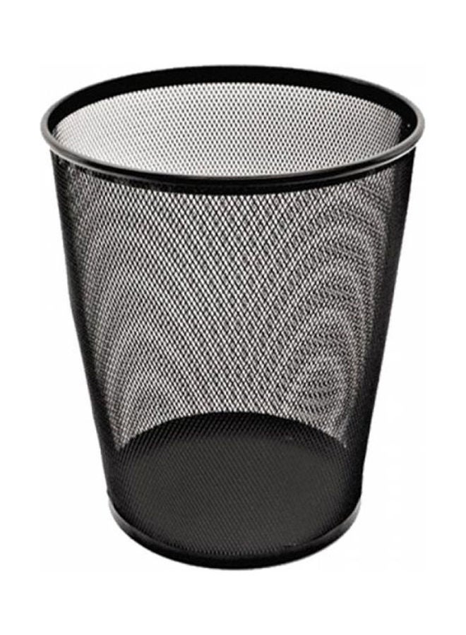 Office Bin-1Pice Trash Bins Black