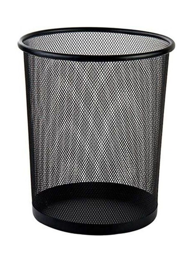 Generic - Waste Basket Metal For Office Black - Image 1