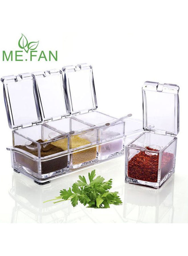 Makeup Organizer - Clear Acrylic Dresser Cosmetic Tray Holder For Vanity Lipstick Makeup Brushes Stand Holder For Office Bathroom Kitchen Supplies Storage Clear
