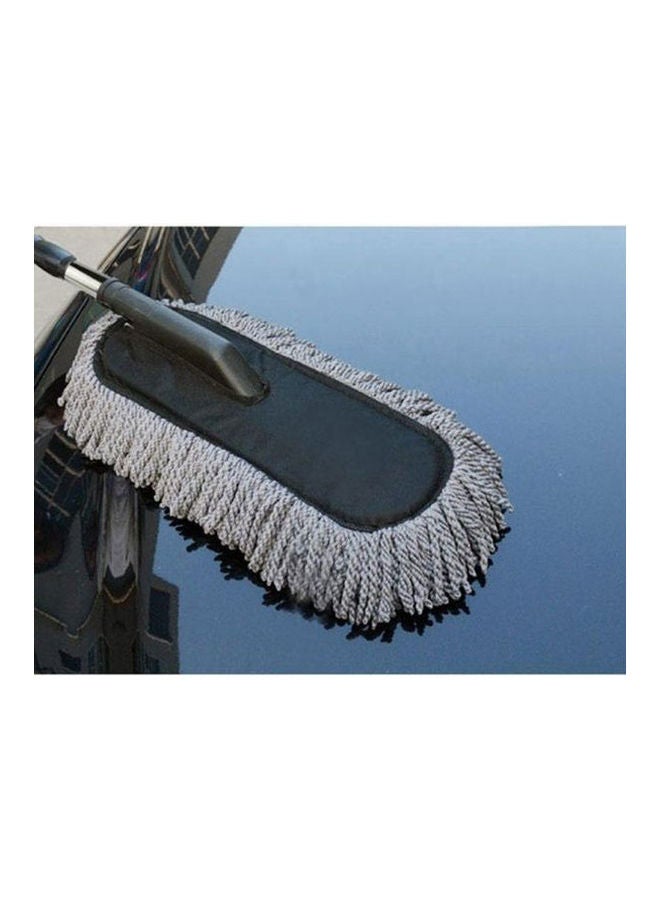 Car Home Duster Soft Microfiber Car Dash Duster Telescopic Vehicle Wax Drag - Image 2