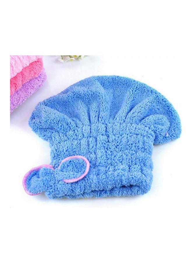 KaLaiXing Microfiber Hair Drying Towel Blue  - Image 2