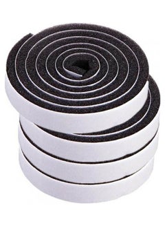 Generic Seal Foam Tape 4 Pack Self-Adhesive Weather Stripping For Door Window Sealing Strips Door Insulation Soundproof Anti-Dust Stickers Clear  - Image 1