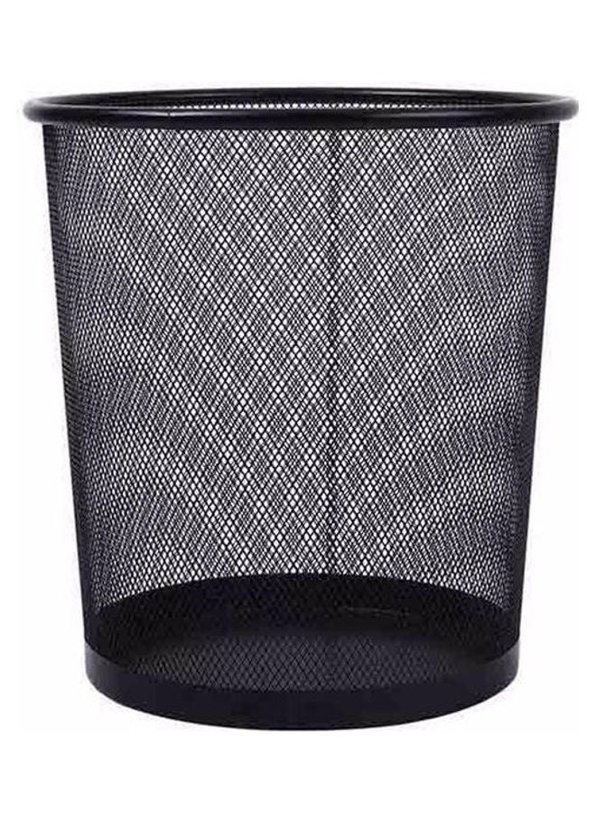 Generic Metal Trash Basket Black  - Image 2