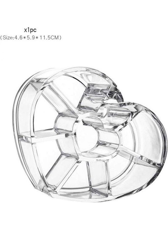 منظم مكياج من الأكريليك شفاف - Image 2