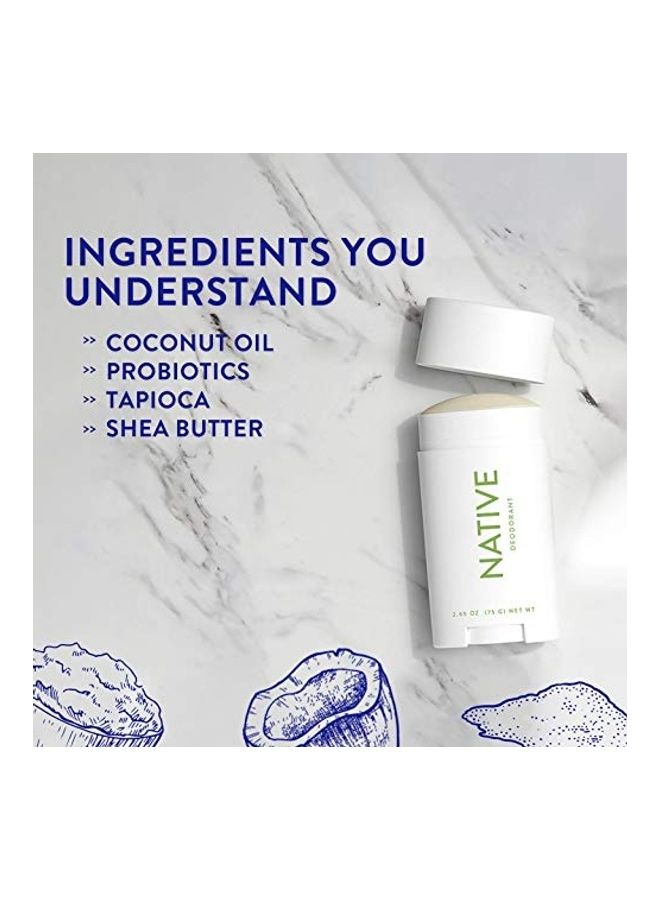 native Coconut and Vanilla Natural Deodorant White 75grams  - Image 4