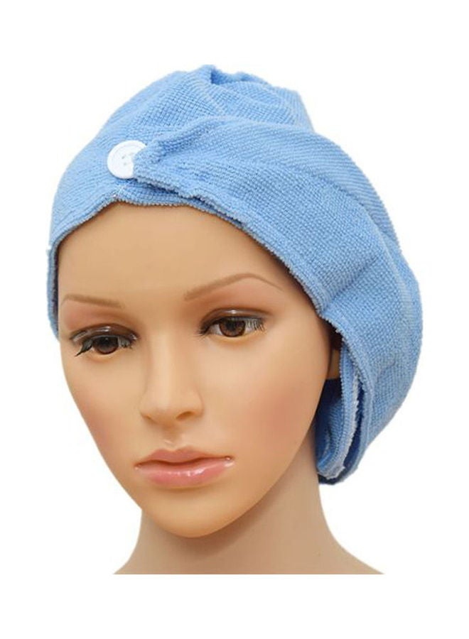 Generic 2 PCS Hair Towel, Ultra Absorbent & Fast Drying Microfiber Towel Pink  - Image 1