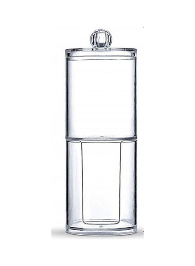 منظم وسادات قطنية للمكياج من الأكريليك - Image 1