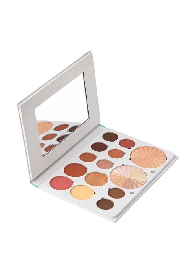 Red Apple 3-In-1  Contour Blush And Highlighter Multicolour  - Image 1