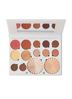 Red Apple 3-In-1  Contour Blush And Highlighter Multicolour  - Image 2