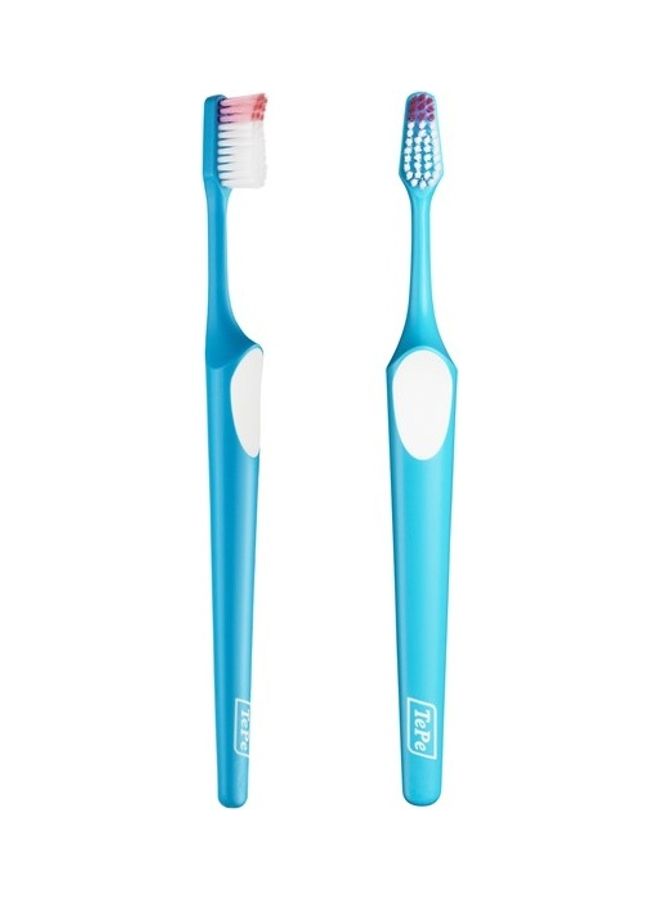 تيبي فرشاة أسنان نوفا ناعمة جدّاً أزرق/ أبيض - Image 2