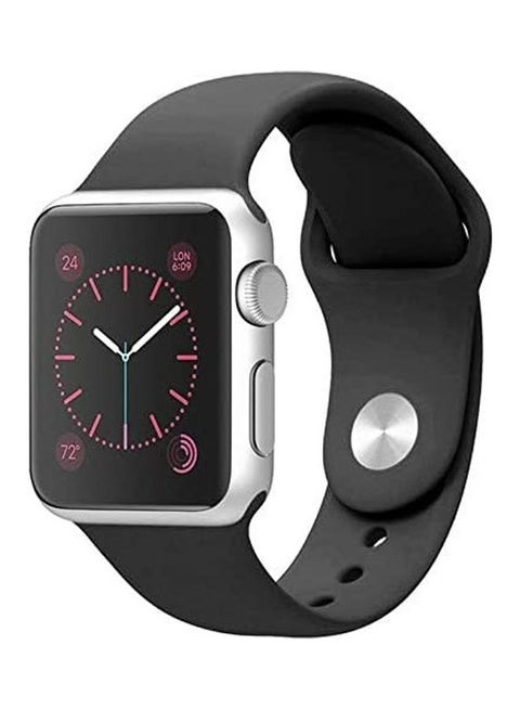 Replacement Silicone Strap For Apple Smartwatch 38-40mm Grey