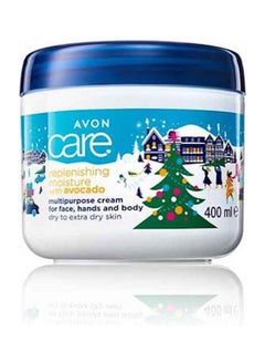 Care Christmas Edition Replenishing Moisture Multipurpose Cream With Coconut For Face, Hands, And Body Multicolour 400ml