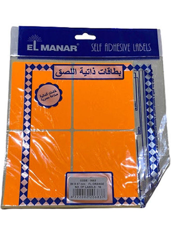 El-Manar Sticker Fluorescent 80*67cm
