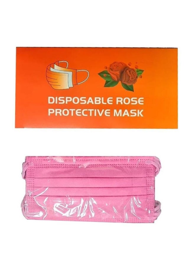 Swift Disposable Rose Fragrance 3 Ply Protective Face Mask 