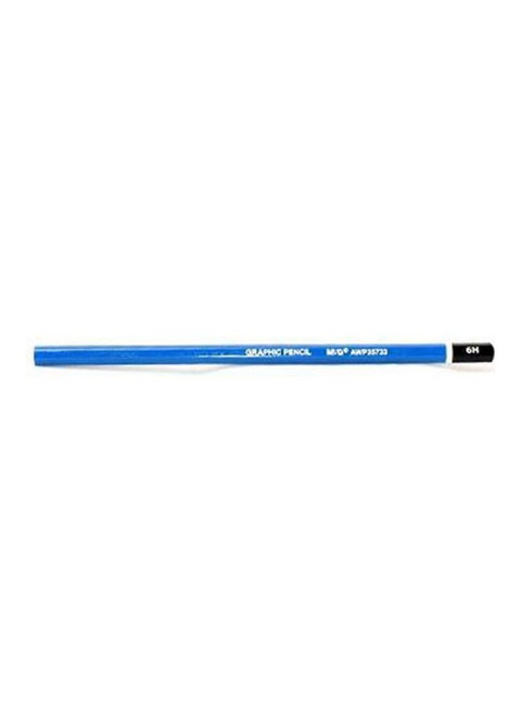 Professional Wooden Pencil-6B Blue