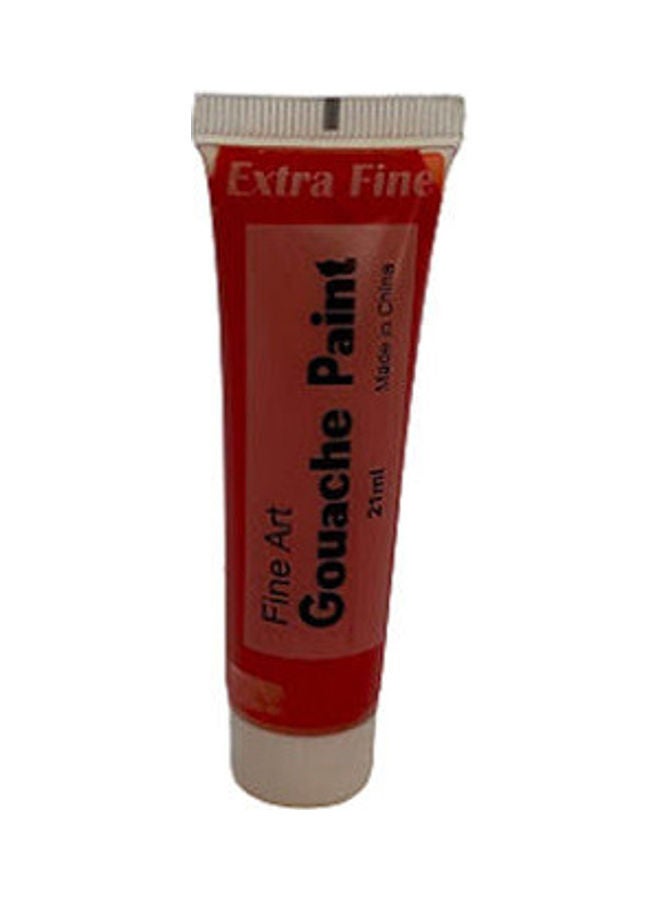 Generic Extra Fine Gouache Paint Scarlet 