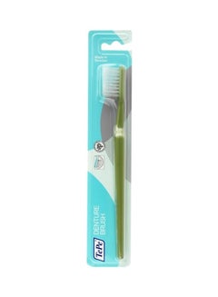 Denture Care Blister Brush Green