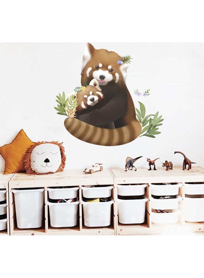 Removable Adhesive Animal Pattern Wall Sticker Multicolour - Image 2