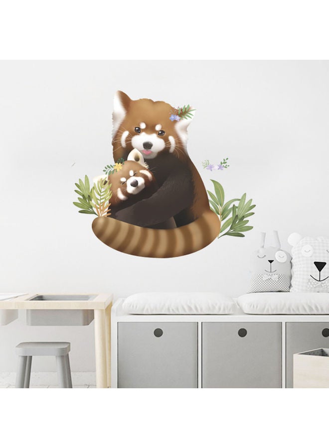 Removable Adhesive Animal Pattern Wall Sticker Multicolour - Image 3