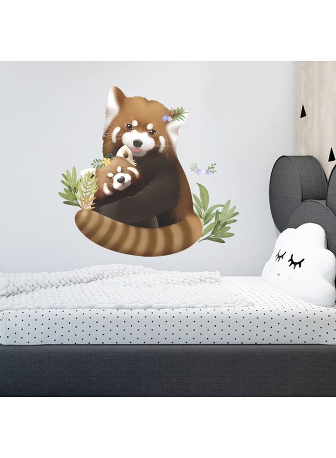 Removable Adhesive Animal Pattern Wall Sticker Multicolour - Image 5