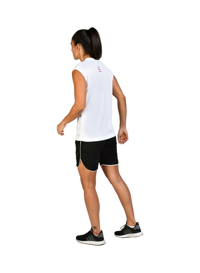 Evolve V-Neck Casual T-Shirt White - Image 5