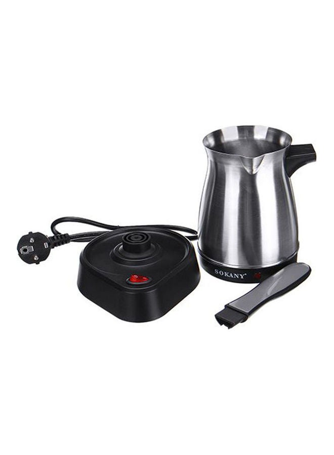 sokany 500ml Turkish Electric Coffee Maker Boiled Milk Espresso Pot 220V 0.5 L 50 W SK-214 Silver  - Image 2