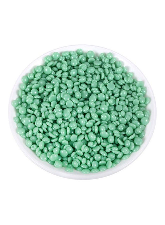 Mabox Natural Ingredients Wax Beans Body Hair Removal Pull Off Wax Bean Green  - Image 1