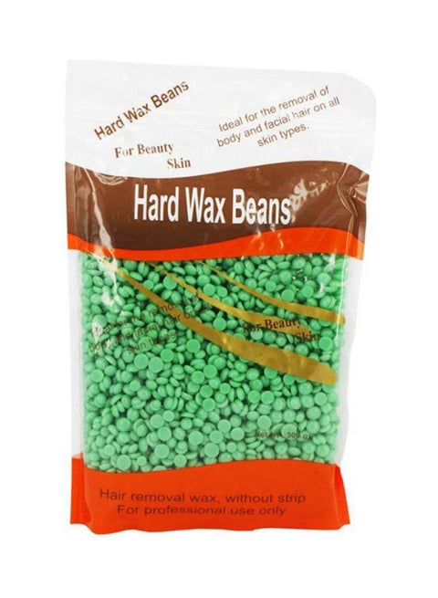 حبيبات شمع صلبة أخضر 300جرام