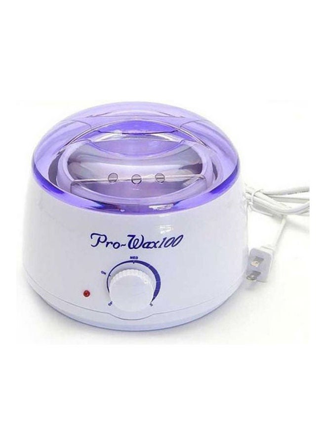 Pro-Wax100 Corded Electric Heater Mini Spa Hand Epilator Feet Paraffin Wax Rechargeable Machine Body Depilatory Hair Removal Tool White - Image 1