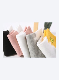 Joychic Pack Of 5 Pairs Of Printed Socks Multicolour  - Image 4