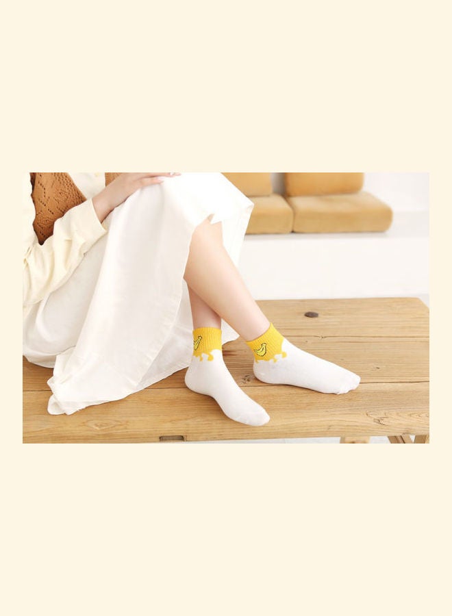Joychic - Pack Of 5 Pairs Of Printed Socks Multicolour - Image 1