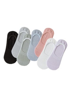 Joychic Pack Of 7 Pairs Of Low Cut Socks Multicolour  - Image 1