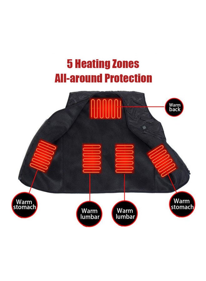 Generic - Electric Vest Temperature Control Heating Black - Image 1
