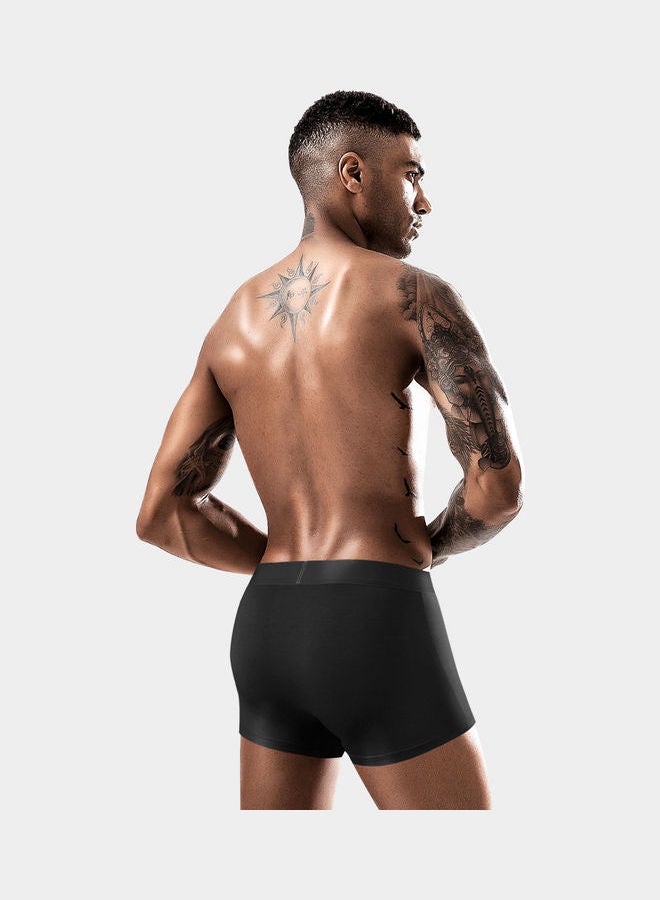 Joychic Comfortable Mid-Rise Boxers Black - Image 2