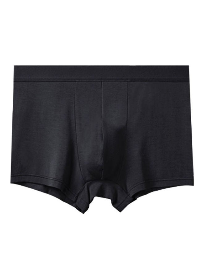 Joychic Comfortable Mid-Rise Boxers Black - Image 1