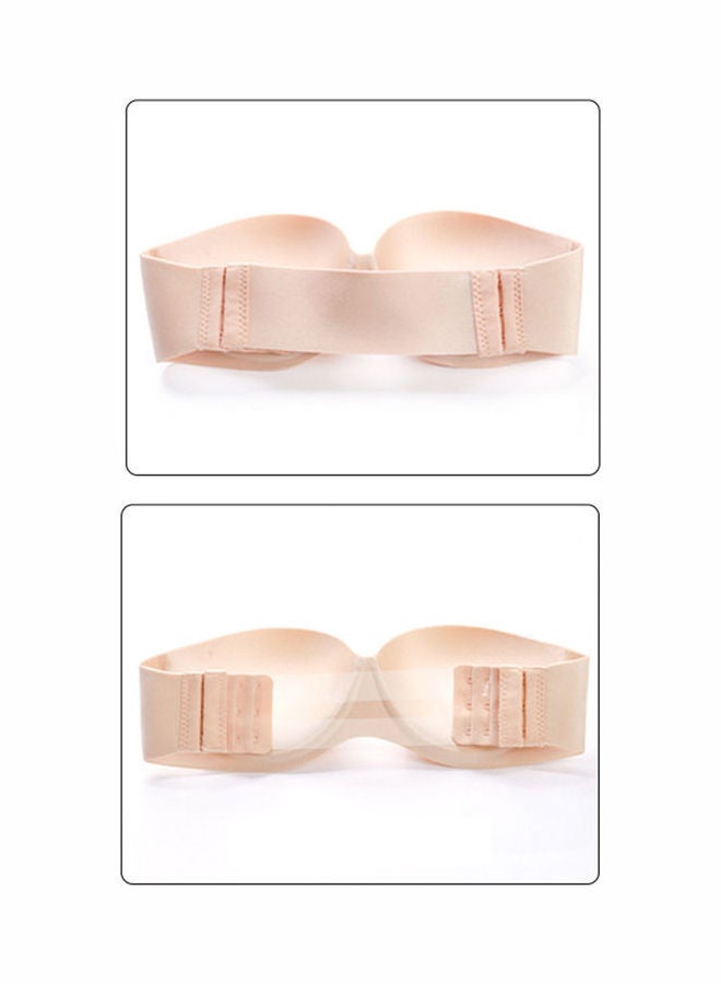 Joychic - Antislip Strapless Invisible Bra Beige - Image 1