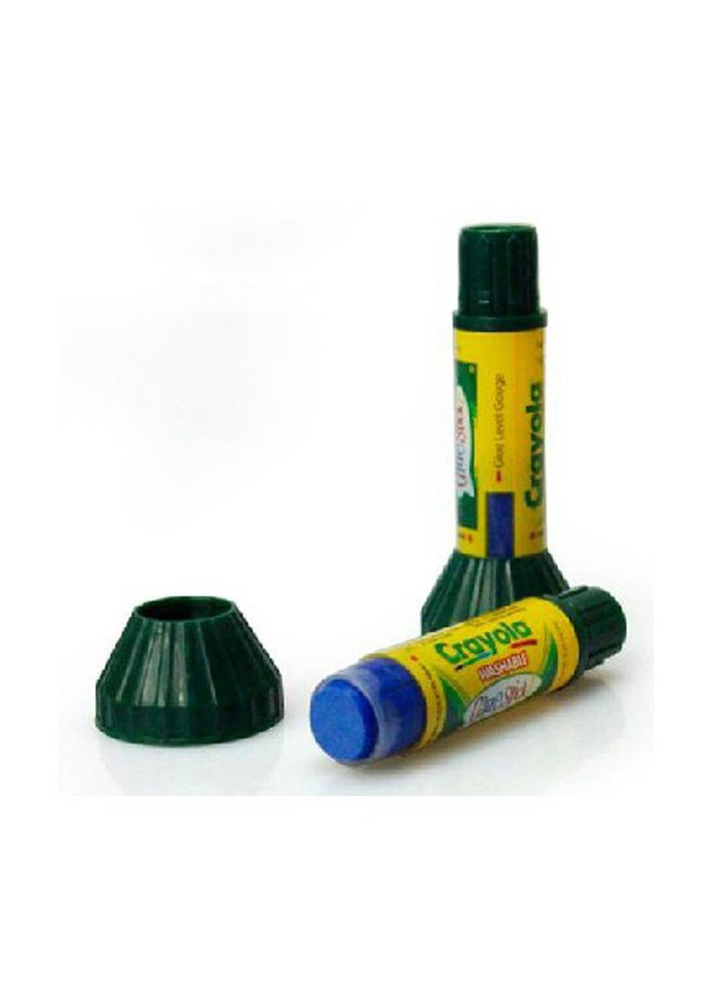 كرايولا طقم أقلام صمغ مكون من قطعتين أصفر/أسود - Image 3