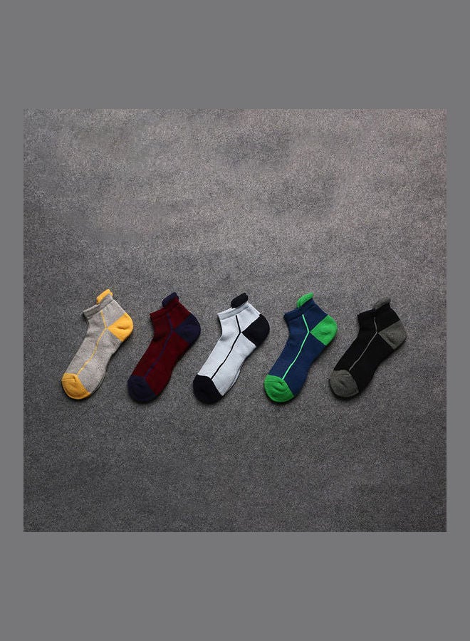 Joychic - Pack Of 5 Football Socks Multicolour - Image 1