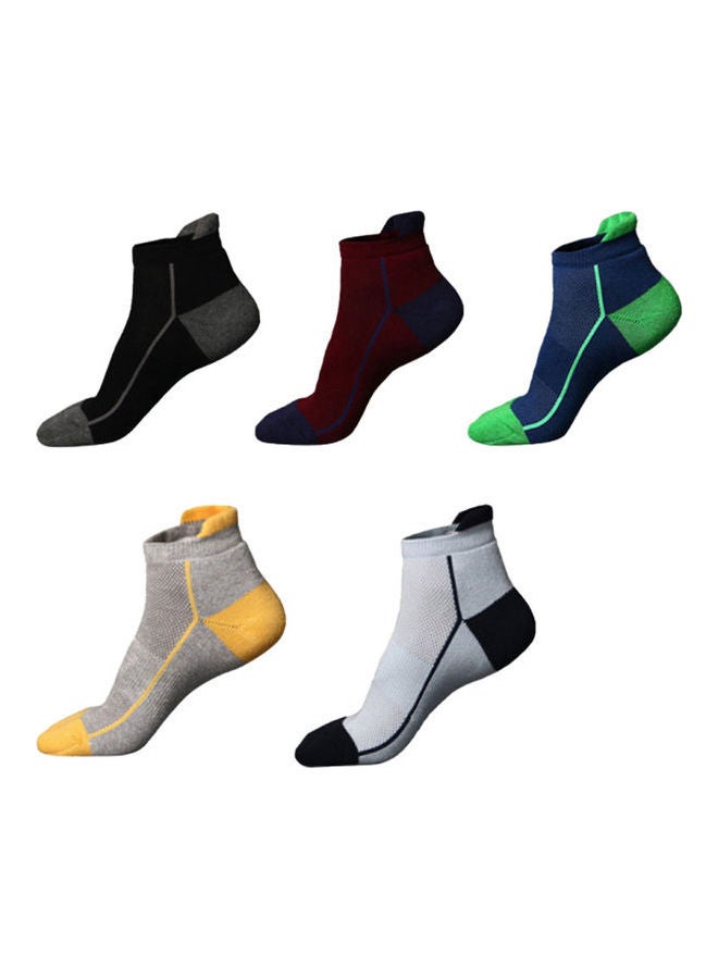Joychic - Pack Of 5 Football Socks Multicolour - Image 1
