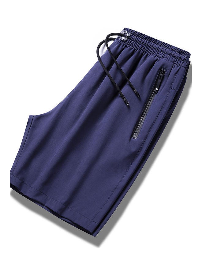 Joychic Loose-Fit Running Shorts Blue  - Image 3