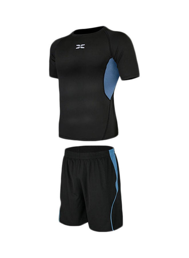 Joychic 2-Piece T-Shirt And Pants Black 
