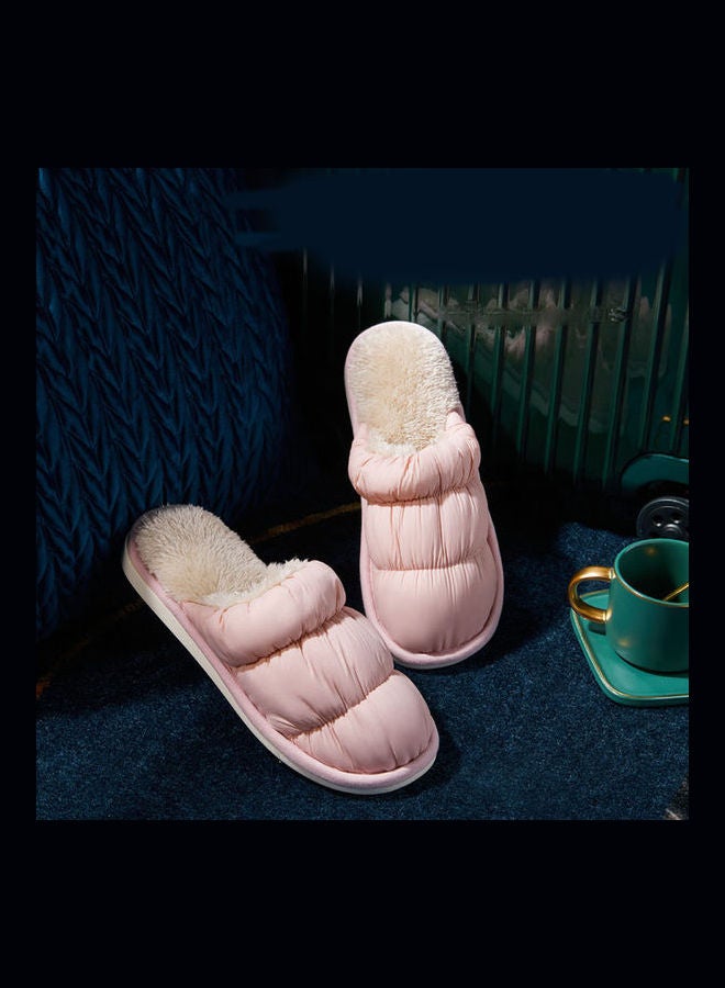 Joychic - Cotton Bedroom Slippers Pink - Image 1