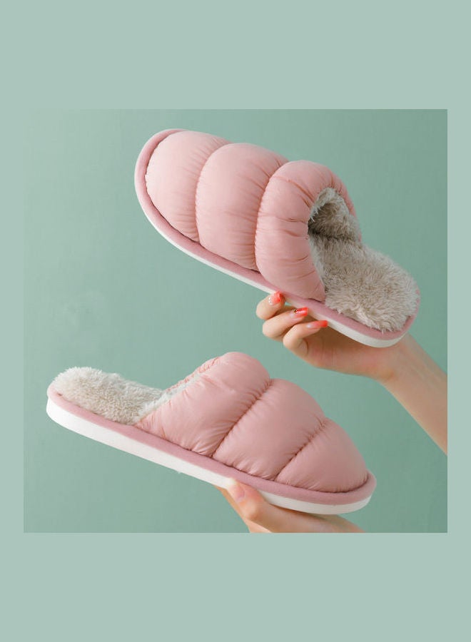 Joychic - Cotton Bedroom Slippers Pink - Image 1