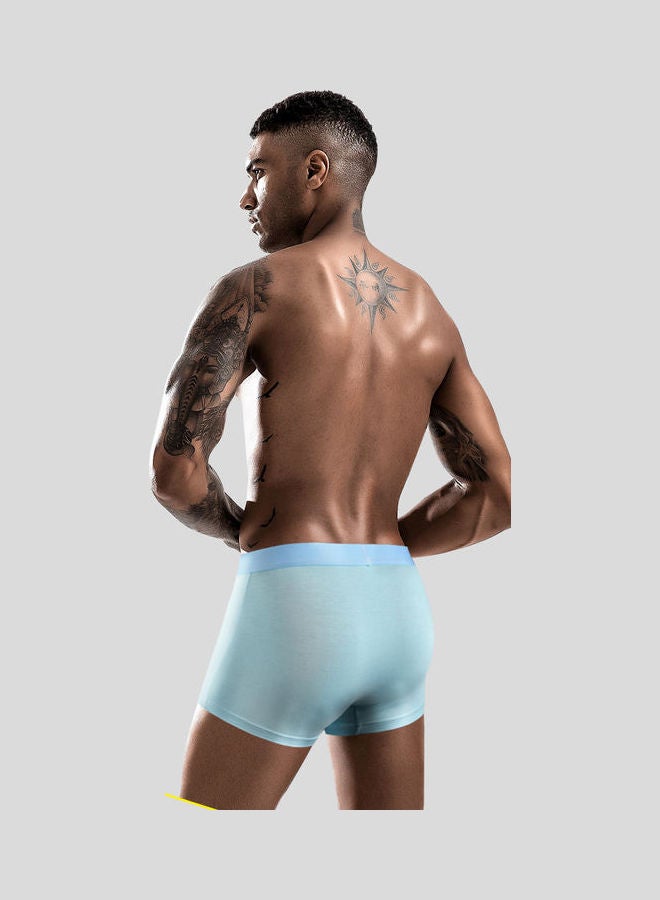 Joychic - Comfortable Mid-Rise Boxers Blue - Image 1