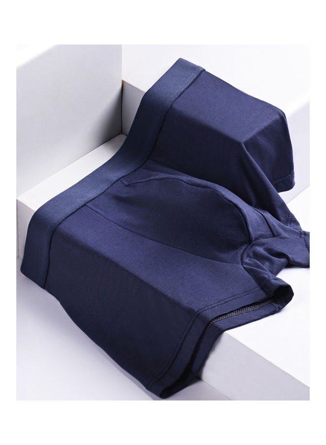 جوي شيك سراويل داخلية مريحة بخصر متوسط الارتفاع أزرق كحلي - Image 3