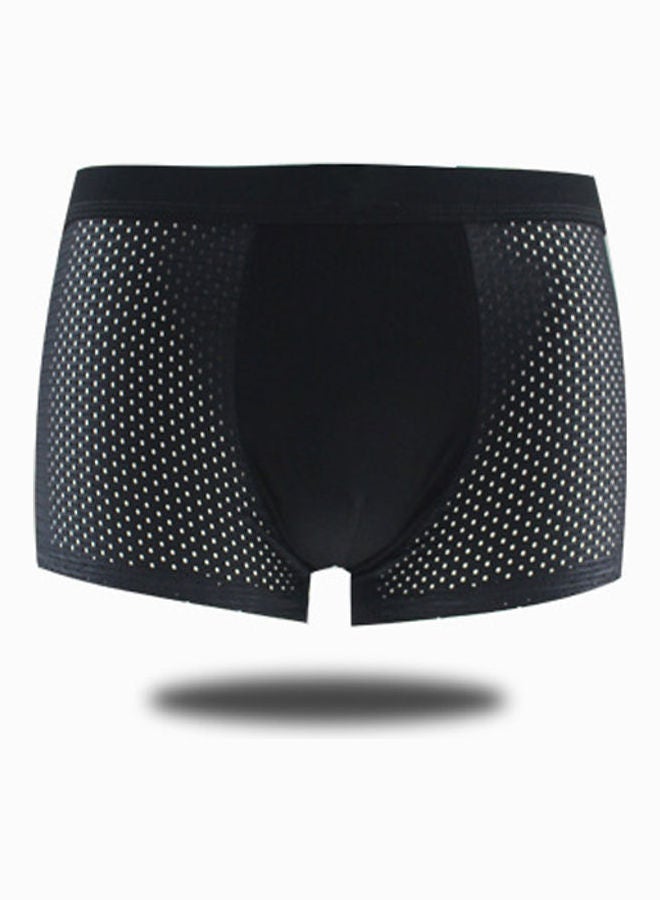 Joychic - Comfortable Mid-Rise Boxers Black - Image 1