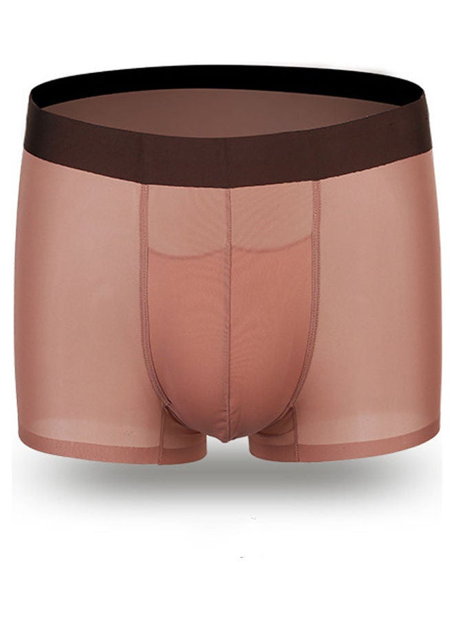 Joychic - Comfortable Mid-Rise Boxers Brown - Image 1